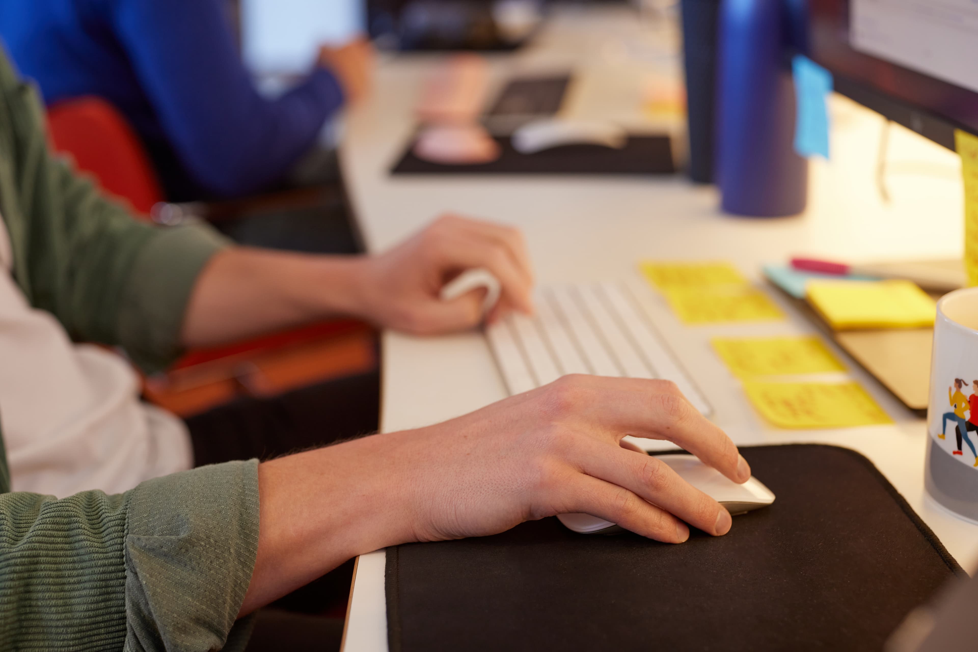 Vital Systems team collaborating around a table